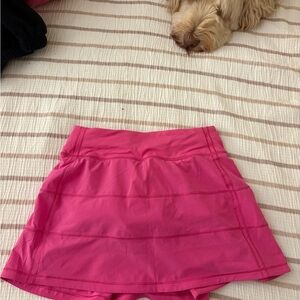 Lululemon Athletica Sonic Pink Mini Skirt